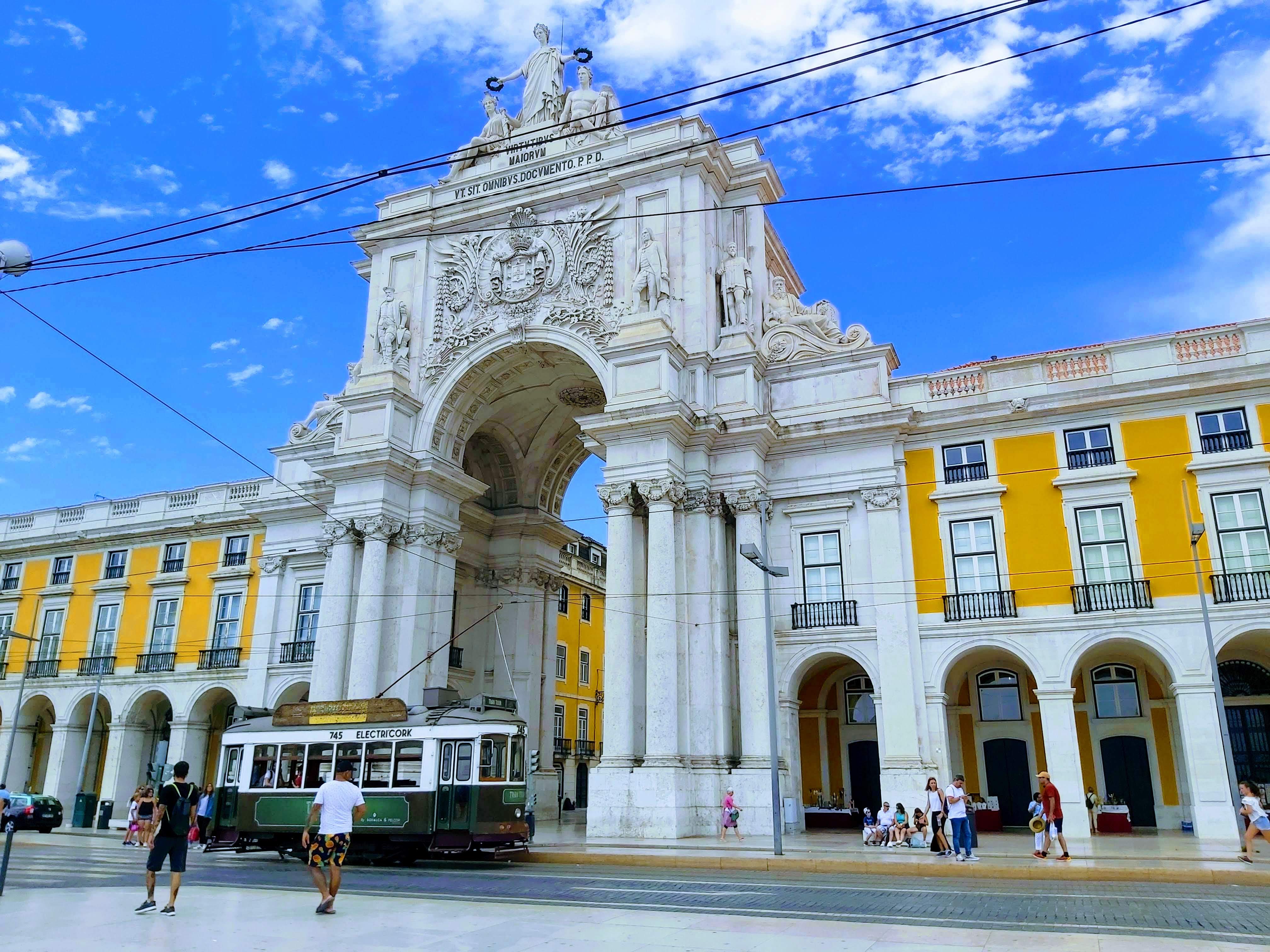 Praca de Commercio Lisbon Portugal