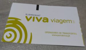 Viva Viagem Metro Card - Lisbon, Portugal